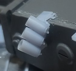 画像5: CHINO MODEL[CM-213]1/35 ティーガーI用スモークディスチャージャーセット