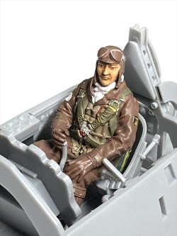 画像2: CHINO MODEL[CMA-022]1/32 日本海軍パイロットvol.1