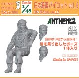 CHINO MODEL[CMA-034]1/48 日本海軍パイロットvol.6