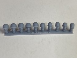 画像2: CHINO MODEL[CMRG35022]1/35 アメリカ軍兵士ヘッドパーツ "怒り"