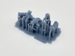 画像4: CHINO MODEL[CMW-001]1/35 柴犬セットvol.1