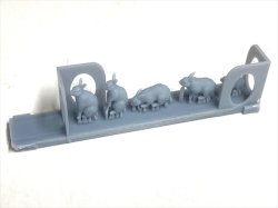 画像2: CHINO MODEL[CMW-021]1/35 うさぎセット