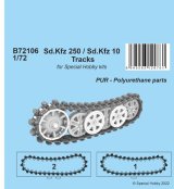 CMK[CMK B72106]1/72 Sd.Kfz.250/Sd.Kfz.10 履帯(スペシャルホビー用)