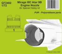 CMK[CMK Q72402]1/72 ミラージュIIIC用アター9Bアフターバーナー (スペシャルホビー用)