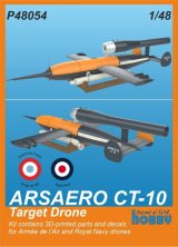 CMK[CMKP48054]1/48 ARSAERO CT-10 無人標的機