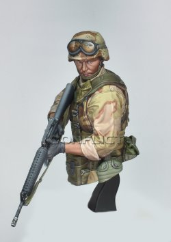 画像3: コンフリクト・ミニチュアズ[CM-B01]1/16バスト 現用 アメリカ陸軍 第75レンジャー連隊の兵士 モガディシュ、ソマリア1993