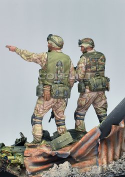 画像4: コンフリクト・ミニチュアズ[CM-C03]1/35 現用 アメリカ タスク・フォース・レンジャーセット ソマリア1993(2体入)