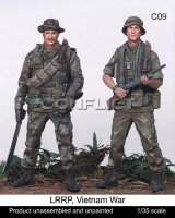 コンフリクト・ミニチュアズ[CM-C09]1/35 現用 アメリカ 特殊長距離偵察パトロール(LRRP)セット ベトナム戦争(2体入)