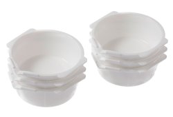 画像2: GSIクレオス[GT115W]Mr.塗料カップ【ホワイト】6個入り