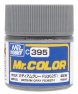 GSIクレオス[C395]ミディアムグレー FS36251