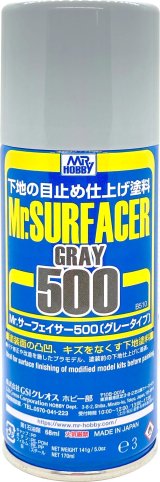 GSIクレオス[B510]Mr.サーフェイサー500 スプレ－