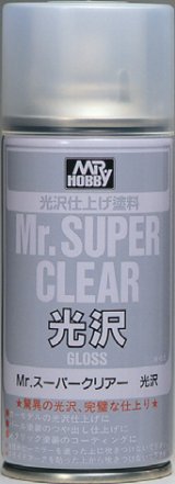 GSIクレオス[B513]Mr.スーパークリアー（溶剤系スプレー） 光沢
