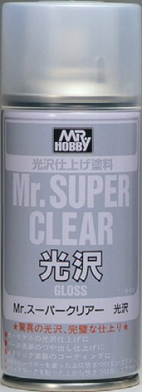 GSIクレオス[B513]Mr.スーパークリアー（溶剤系スプレー） 光沢