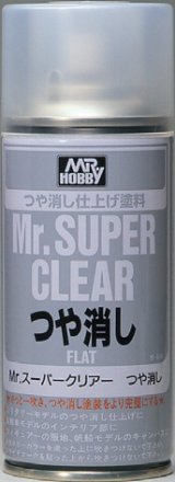 GSIクレオス[B514]Mr.スーパークリアー（溶剤系スプレー） つや消し