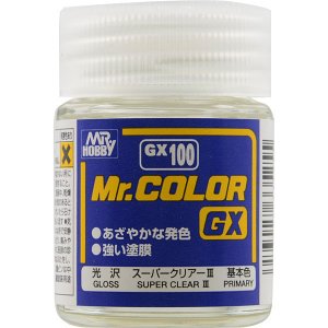 画像1: GSIクレオス[GX100]Mr.カラーGX スーパークリアーIII 光沢 (1)