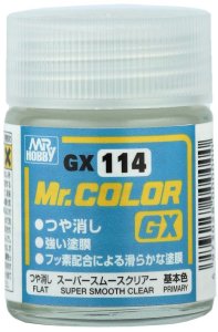 画像1: GSIクレオス[GX114]Mr.カラーGXスーパースムースクリアー＜つや消し＞ (1)