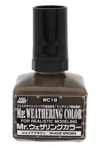 画像1: GSIクレオス[WC18]Mr.ウェザリングカラーシェイドブラウン (1)