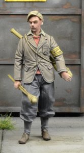 画像1: D-Day miniature studio[DD35037］ 1/35  国民突撃隊 少年兵 ドイツ1945 (1)