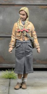 画像1: D-Day miniature studio[DD35038］ 1/35  ドイツ少女団 ドイツ1945 (1)