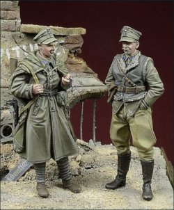 画像1: D-Day miniature studio［DD35048］ 1/35  ポーランド人民軍(LWP)の兵士達 ベルリン1945(2体セット)