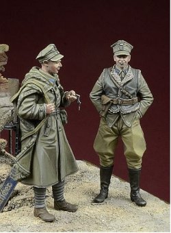 画像3: D-Day miniature studio［DD35048］ 1/35  ポーランド人民軍(LWP)の兵士達 ベルリン1945(2体セット)