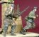 画像1: D-Day miniature studio[DD35052］ 1/35 WWII独 武装親衛隊兵士(2体セット)作戦行動中 (1)