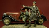 D-Day miniature studio[DD35055］ 1/35 WWII独 「待ち伏せ！」親衛隊諜報部(2体セット)ナチ占領下の欧州1943-1944