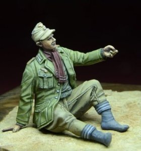 画像1: D-Day miniature studio[DD35057］1/35 WWII独 ドイツアフリカ軍団捕虜 1941-43 (1)