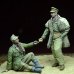 画像3: D-Day miniature studio[DD35058］1/35 WWII LRDG将校&捕虜セット 1941-43(2体セット) (3)
