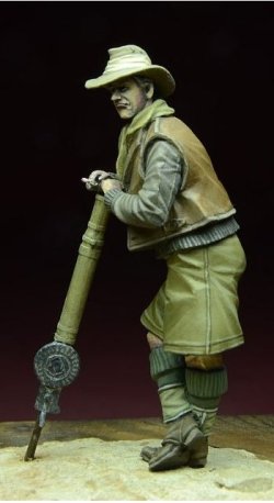 画像3: D-Day miniature studio[DD35060］1/35 WWII英 LRDG 兵士 /w ルイス機関銃 北アフリカ 1940-43