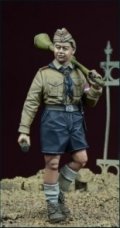 D-Day miniature studio[DD35065］1/35 WWII ヒトラーユーゲントの少年1 ドイツ1945