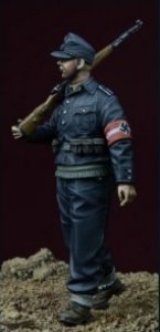 画像1: D-Day miniature studio[DD35066］1/35 WWII ヒトラーユーゲントの少年2 ドイツ1945 (1)