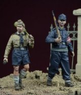 D-Day miniature studio[DD35067］1/35 WWII 「最後の命令」Vol.3 ヒトラーユーゲント少年兵 ドイツ1945(2体セット)