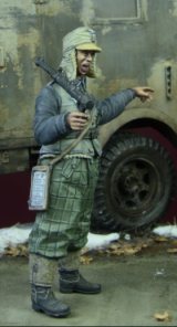 D-Day miniature studio[DD35069]  1/35 WWII独空軍整備監督者(冬季軍装)1942-1945