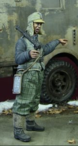画像1: D-Day miniature studio[DD35069]  1/35 WWII独空軍整備監督者(冬季軍装)1942-1945 (1)
