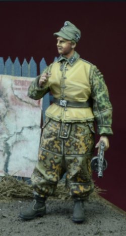 画像1: D-Day miniature studio[DD35072] 1/35 WWII独 武装親衛隊 下士官(冬季軍装)1943-1945