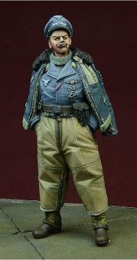 D-Day miniature studio[DD35074] 1/35 WWII独 空軍パイロット(冬季)1942-1945