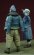 画像4: D-Day miniature studio[DD35076] 1/35 WWII独 空軍パイロット&女性補助隊員(冬季)1942-1945(2体セット) (4)