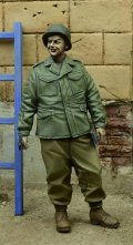 D-Day miniature studio[DD35077] 1/35 WWII米 道標を手にするGI ドイツ1945