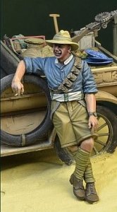 画像1: D-Day miniature studio[DD35118]1/35 WWI オーストラリア・ニュージーランド軍団兵士２ (1)