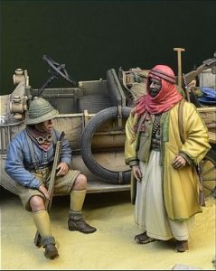 画像1: D-Day miniature studio[DD35122]1/35 WWI オーストラリア・ニュージーランド軍団兵士セット2 (1)