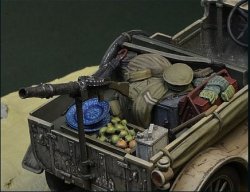 画像1: D-Day miniature studio［DD35123]1/35 WWI オーストラリア軍LCP フォードT用偵察装備品セット