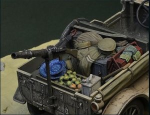 画像1: D-Day miniature studio[DD35123]1/35 WWI オーストラリア軍LCP フォードT用偵察装備品セット (1)