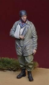 D-Day miniature studio[DD35126]1/35 WWII独負傷したドイツ降下猟兵初期ジャンプスモック西部戦線1940年