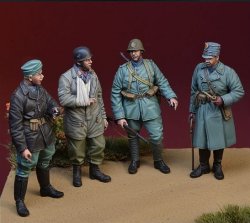 画像1: D-Day miniature studio[DD35131]1/35 WWII蘭オランダ陸軍将兵セット「女王陛下と祖国の為に」西部戦線オランダ1940