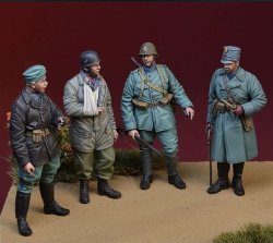 画像1: D-Day miniature studio［DD35131]1/35 WWII蘭オランダ陸軍将兵セット「女王陛下と祖国の為に」西部戦線オランダ1940