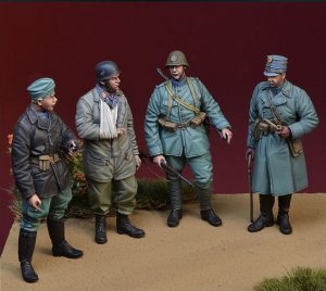 画像1: D-Day miniature studio[DD35131]1/35 WWII蘭オランダ陸軍将兵セット「女王陛下と祖国の為に」西部戦線オランダ1940 (1)