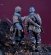 画像3: D-Day miniature studio[DD35208]1/35 WWII ドイツ武装親衛隊 MG42機関銃手と迷彩ポンチョの兵士 ハンセン戦闘団 アルデンヌ1944(2体セット) (3)