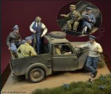 D-Day miniature studio[DD35147]1/35 WWII 英 バトルオブブリテン1940年(3)「私は撃墜され捕虜となった」6体セット