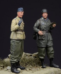 画像3: D-Day miniature studio［DD35003］ 1/35 WWII 独 降下猟兵2体セット クレタ1941